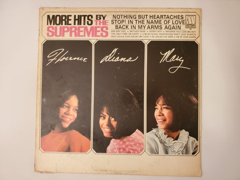 The Supremes More Hits by The Supremes vinyl record
